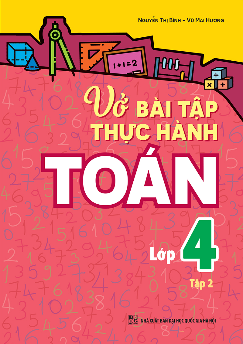 Sách: Combo 3 Cuốn Rèn Kĩ Năng Học Tốt Toán 4 + Vở Bài Tập Thực Hành Toán Lớp 4