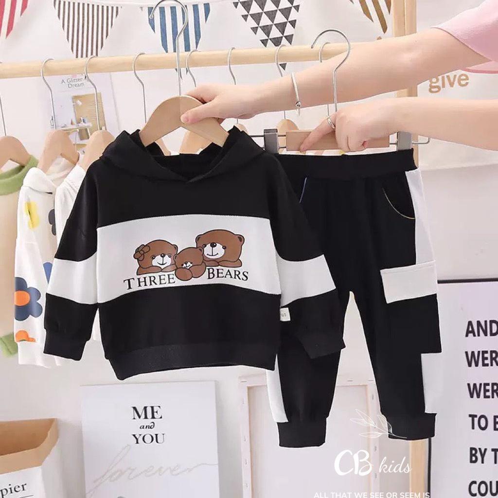 Set bộ thu đông da cá mũ phối màu BINO Kids, bộ da cá tàu túi hộp cho bé từ 10-20kg