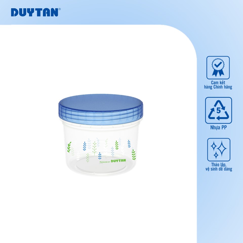 Hũ Matsu Tròn PP 300ml - 400ml - 700ml - 900ml Nhựa Duy Tân Dùng Để Đựng Thực Phẩm Khô, An Toàn Cho Sức Khỏe Người Tiêu Dùng