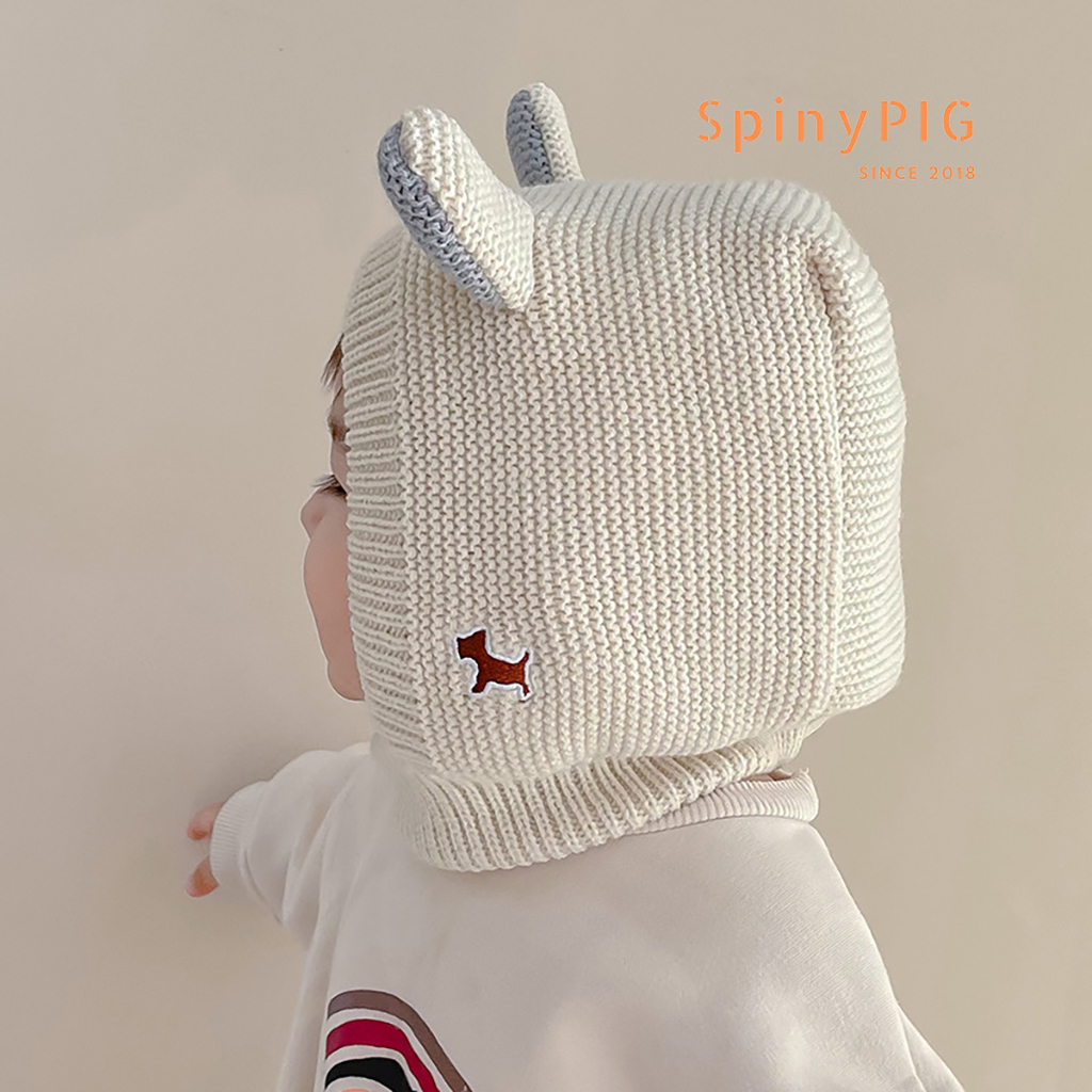 Mũ len cho bé 0-4 tuổi che tai và cổ cực ấm và mềm nhiều màu cho bé trai bé gái mùa đông