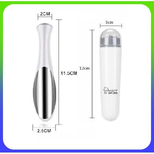 Bộ 02 Massage Rung Châm Cứu Không Dây Châm Cứu Mát Xa Mini Nhỏ Gọn Mạnh New Model FS1076
