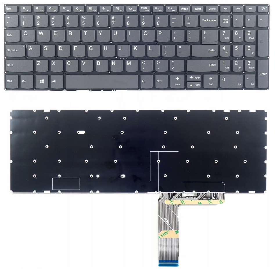 Bàn phím dành cho Laptop Lenovo IdeaPad 320-15 320-15ABR 320-15AST 320-15IAP 320-15IKB 320-15IKBN US keyboard