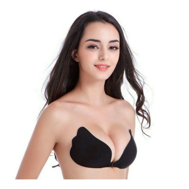 Áo lót bra dán tạo khe nâng ngực cài trước cánh tiên