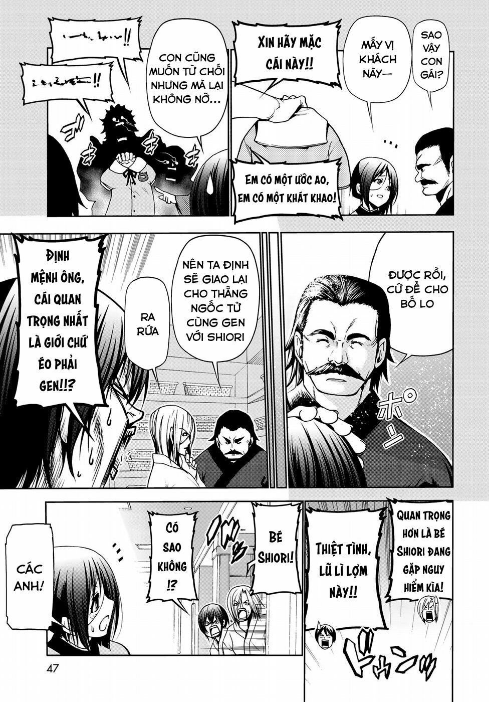 cô gái thích lặn - grand blue chapter 48 11