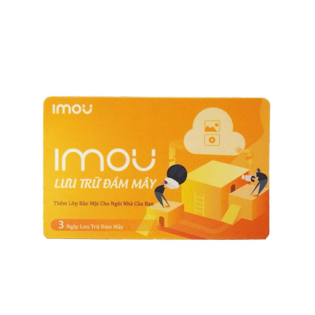 Card Lưu Trữ Đám Mây Cloud Imou (1 Tháng) Cho Camera IMOU - Hàng Chính Hãng