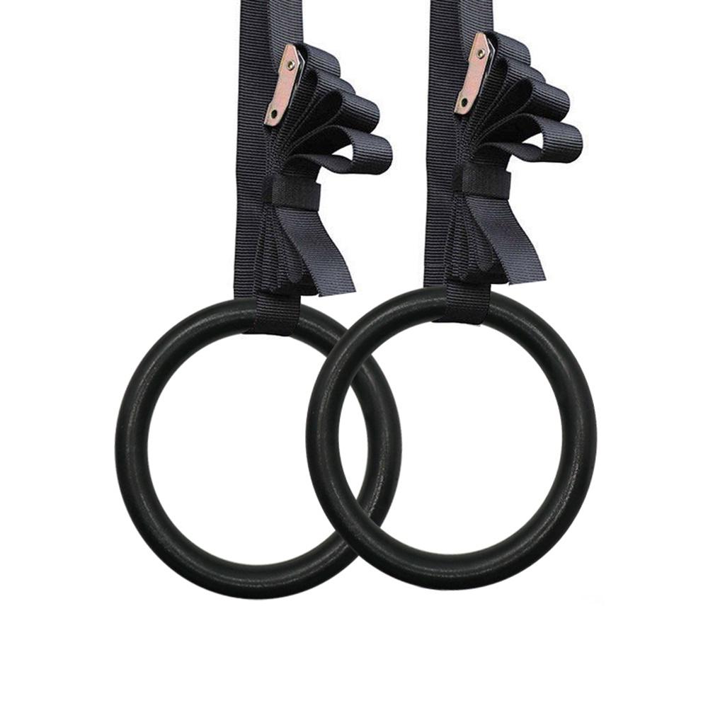 Vòng Treo Gymnastic Rings Hỗ Trợ Tập Dip Với Xà Đơn, GYM Ring Ngoài Trời