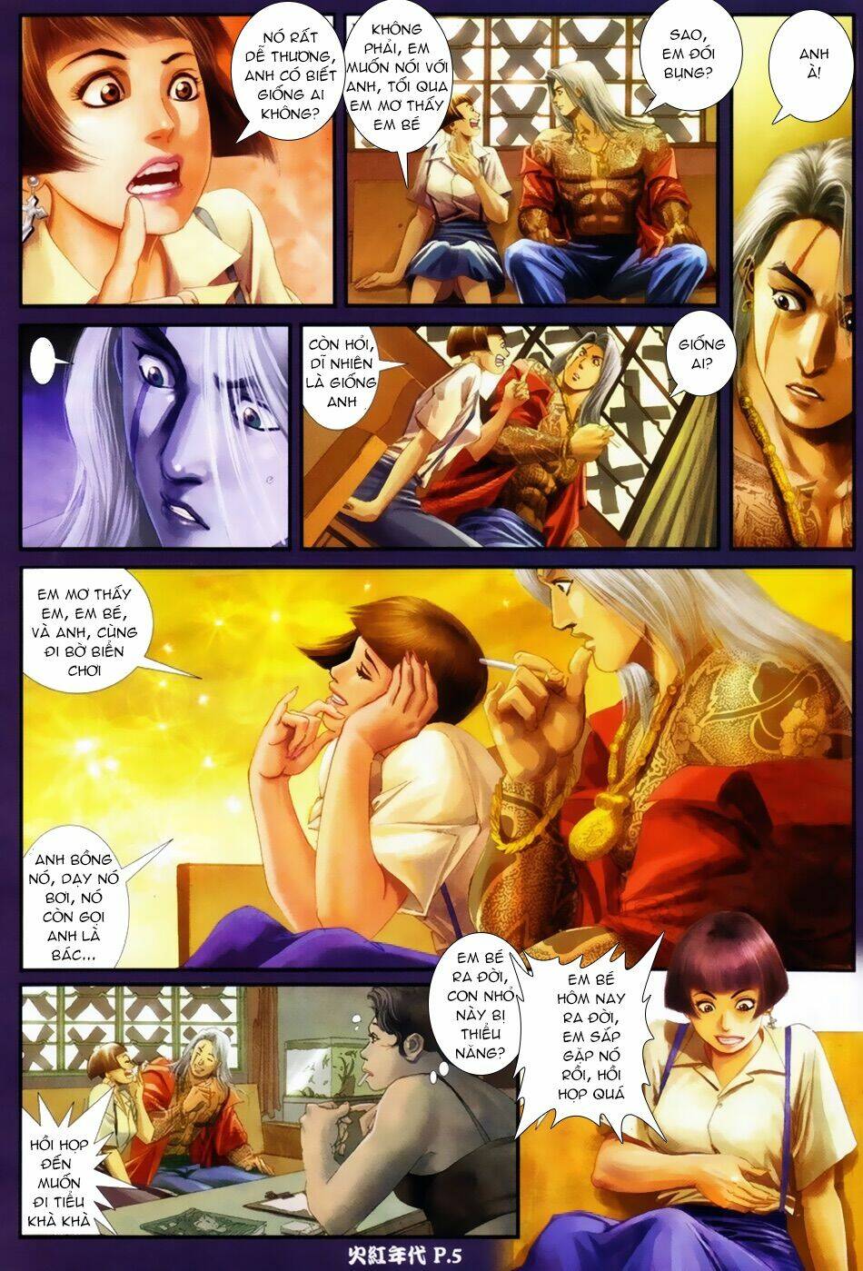 hỏa hồng niên đại hắc cốt đường chapter 50 4