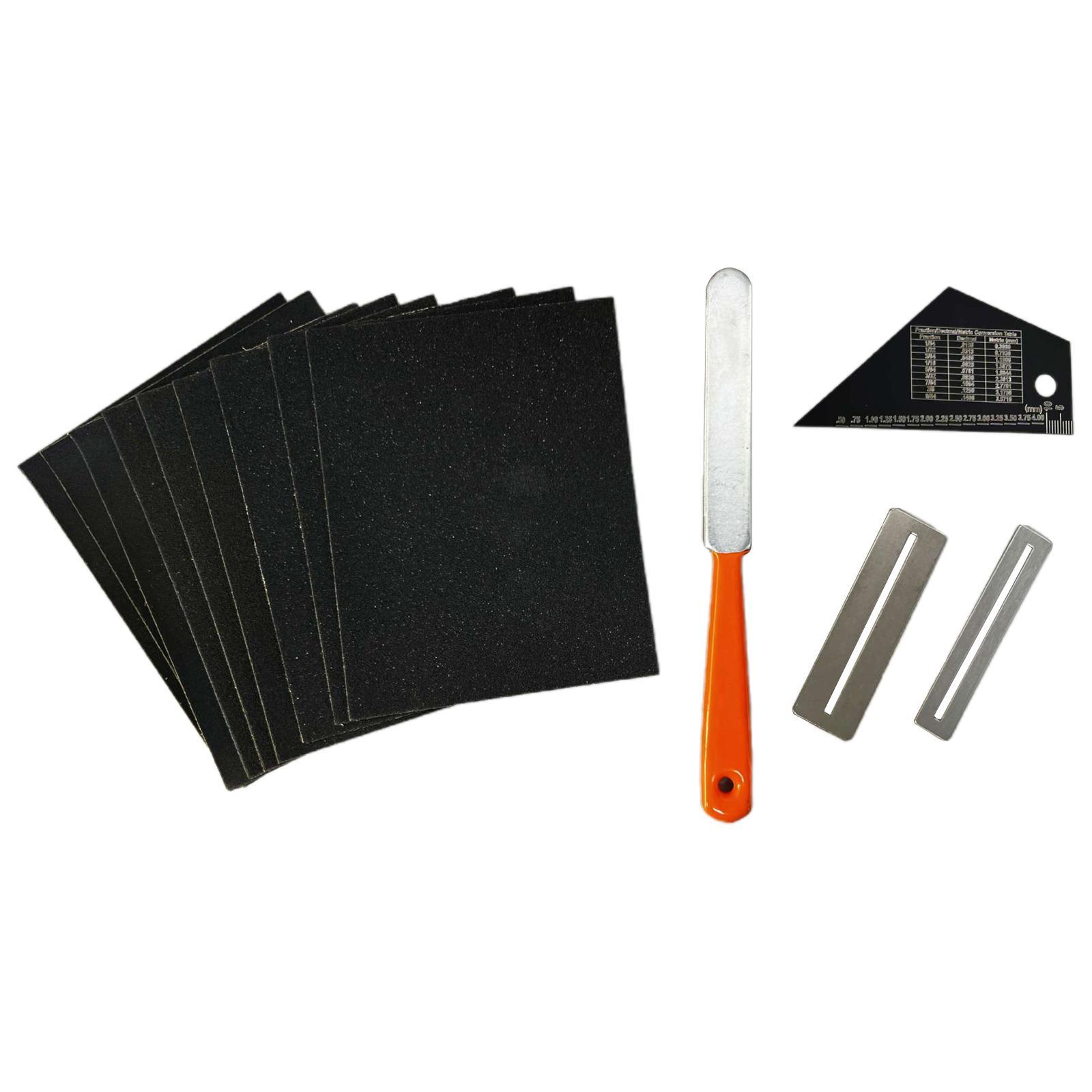 Guitar Repairing Luthier Tools Set Fretboard Protector Sanding Polishing Set