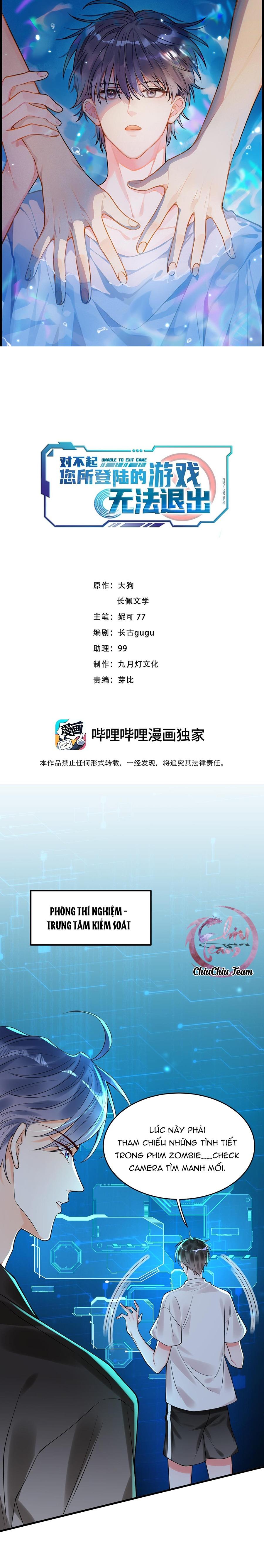 rất tiếc, bạn không thể đăng xuất khỏi trò chơi chapter 5 1