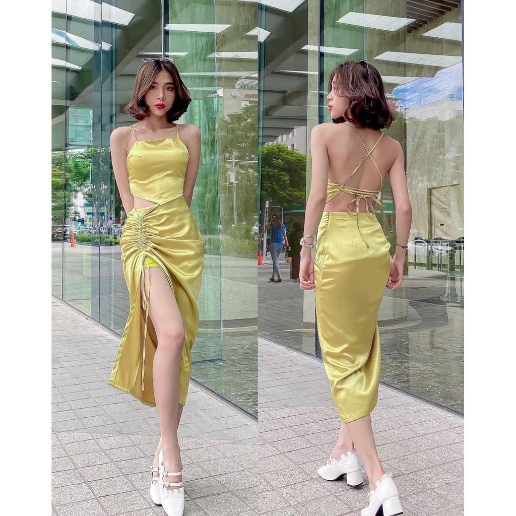 Áo yếm cột dây chéo lưng - YA131190