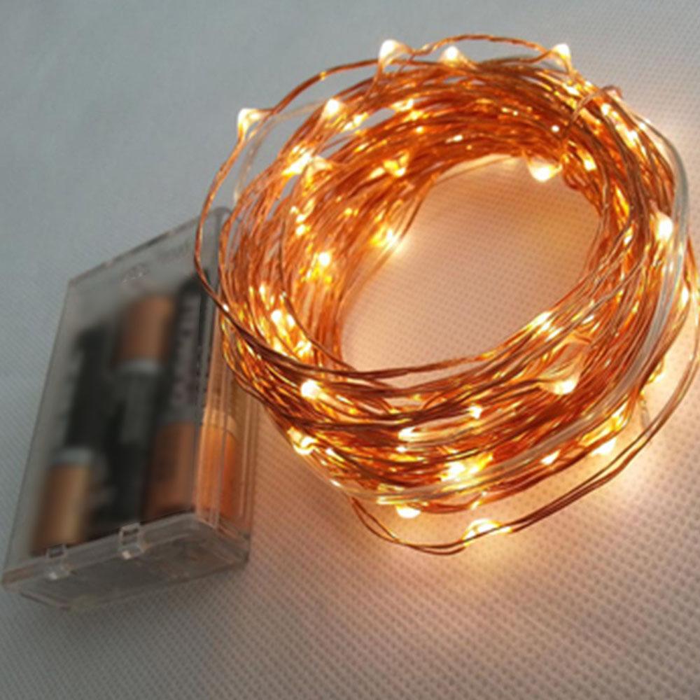 Dây đèn LED 5/10m trang trí giáng sinh, bữa tiệc, lễ hội