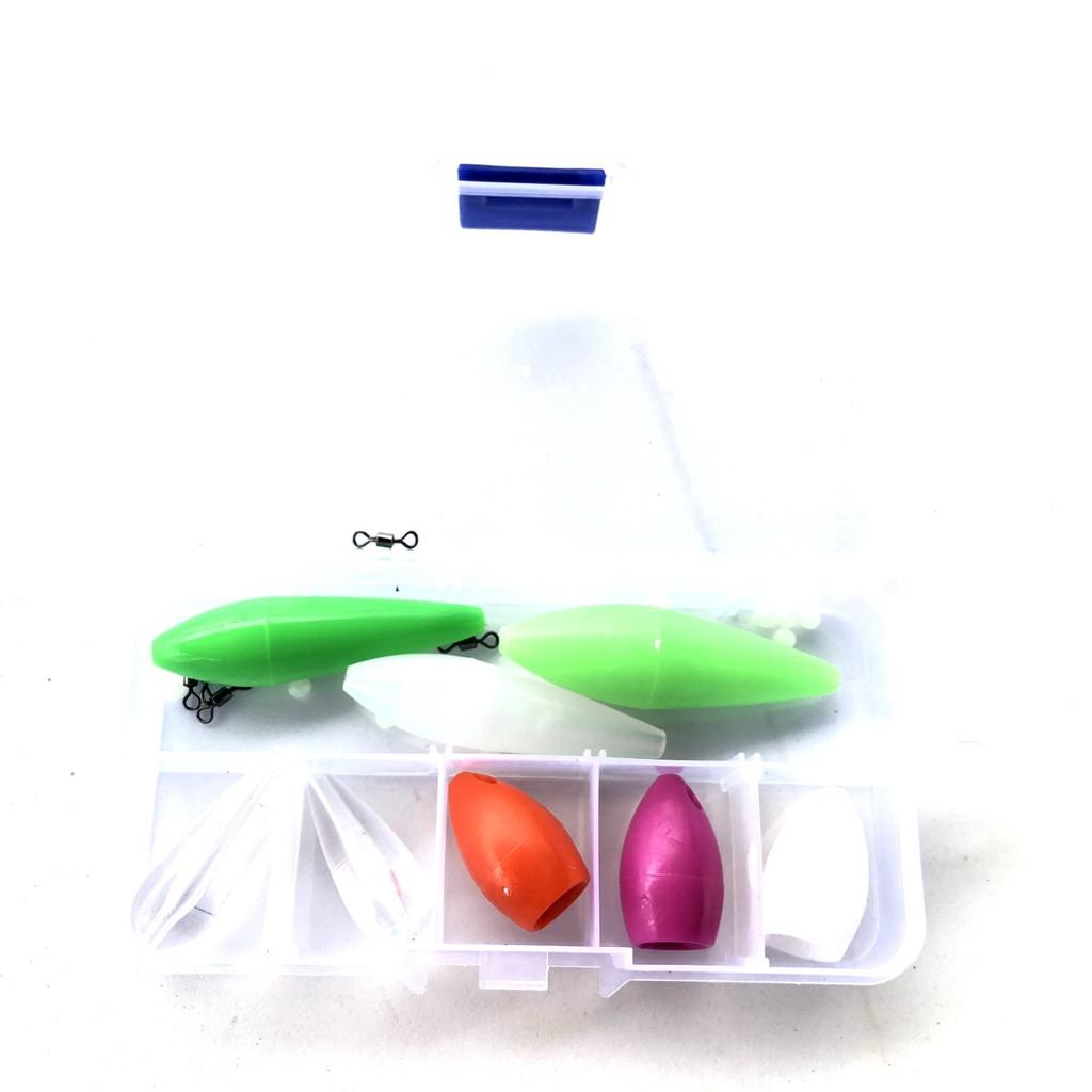 Combo 8 Hạt Gạo Thần Kì, Hạt Hỗ Trợ Ném Xa Câu Lure, dùng để chơi lure các con mồi nhẹ [ Top1VN ]