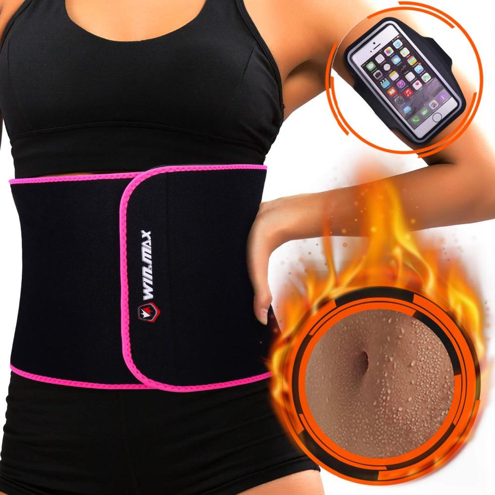 Chiến Thắng. MAX Huấn Luyện Thon Eo Quần Xông Hơi Giảm Béo Cơ Thể Định Bụng Neoprene Tập Luyện Mồ Hôi Bụng Tông Đơ Cắt Dây Chéo Giảm Cân
