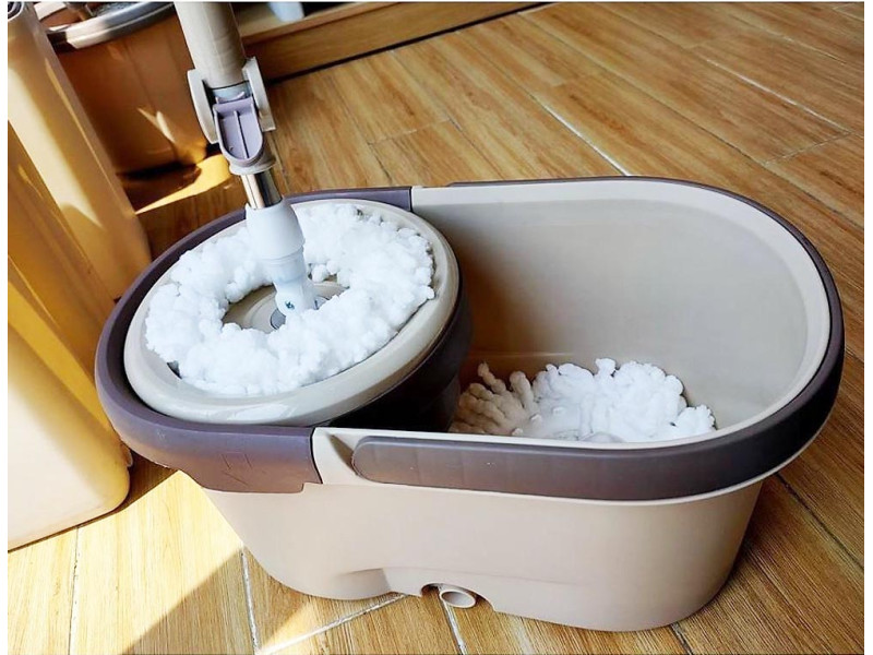 Cây Lau Nhà, Bộ Cây Lau Nhà Thông Minh Xoay 360 Độ Lồng Inox, Chính Hãng Inochi Đạt Tiêu Chuẩn Xuất Nhật