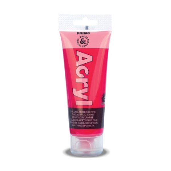 Tuýp Màu Acrylic 75ml PRIMO 420TA75301 - Đỏ Tươi