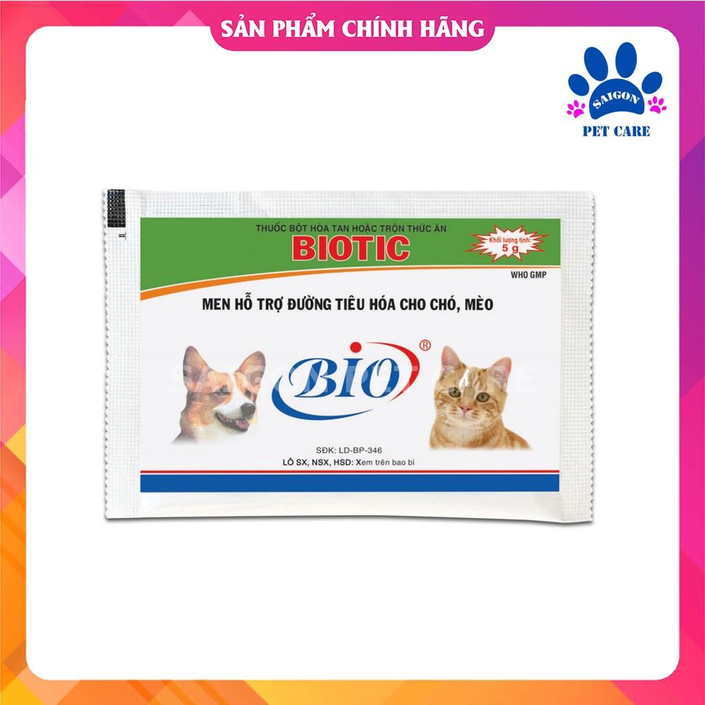 Men hỗ trợ tiêu hóa Biotic 5G cho chó mèo