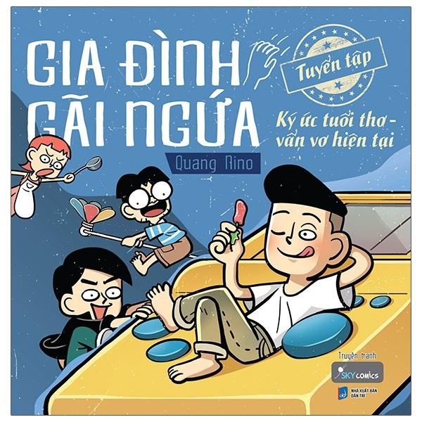 Sách Skybooks - Gia Đình Gãi Ngứa: Tuyển Tập Ký Ức Tuổi Thơ - Vẩn Vơ Hiện Tại (Tái Bản)