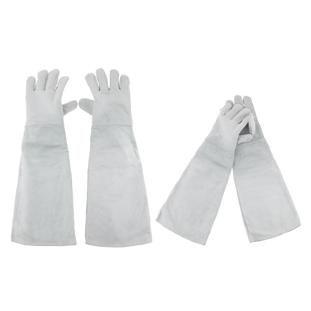 Welding Gloves Heat/ Fire Resistant Industrial Leather Gloves 1 Pair