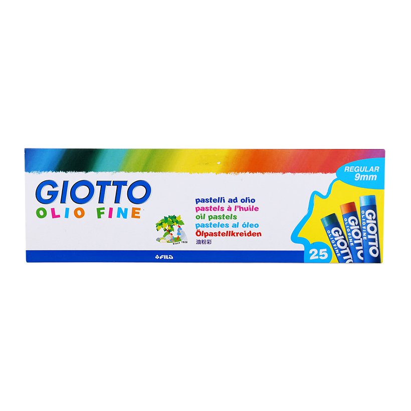 Bút sáp màu nhập khẩu Italy Giotto Olio Fine Hộp 25 màu 294100