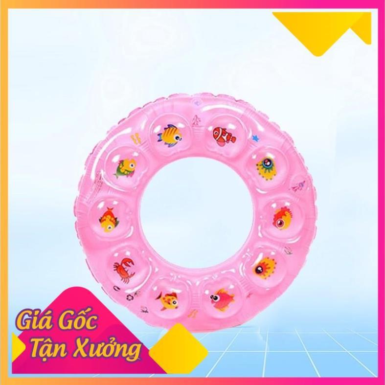 Phao Bơi Tròn Cho Bé Size 60cm Nhiều Hình Kute