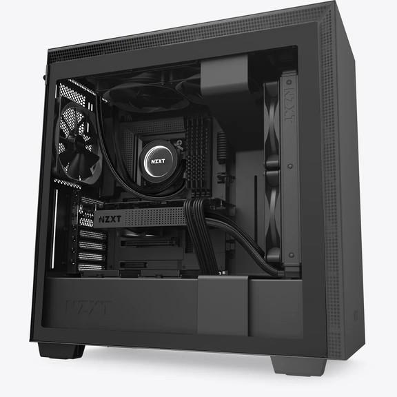 Vỏ Case Máy Tính NZXT H710 Màu Đen Sần- Hàng Chính Hãng