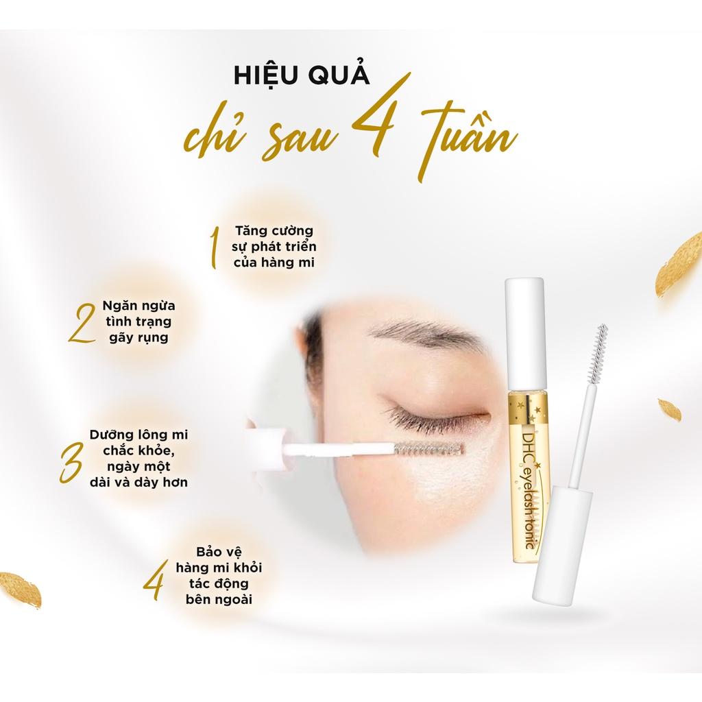 Tinh Chất Dưỡng Mi Dài Dày Khỏe DHC Eyelash Tonic Mi Dài, Dày, Cong Vút Chỉ Sau 4 Tuần 6.5ml