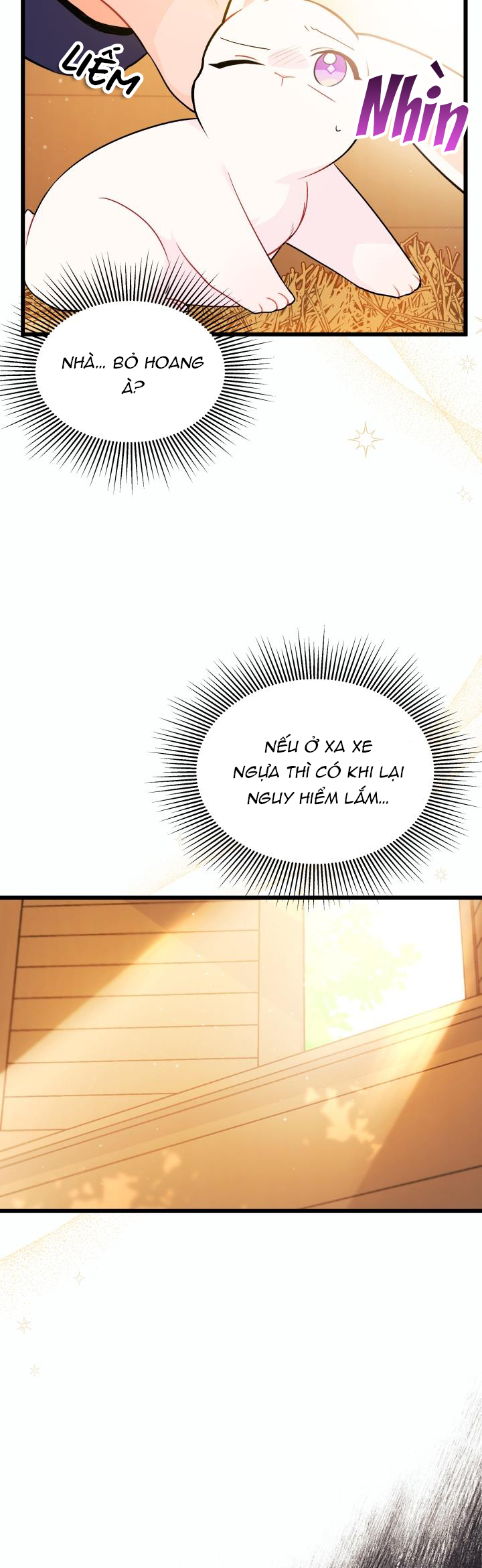 mối liên kết giữa báo đen và bé thỏ chapter 28 8