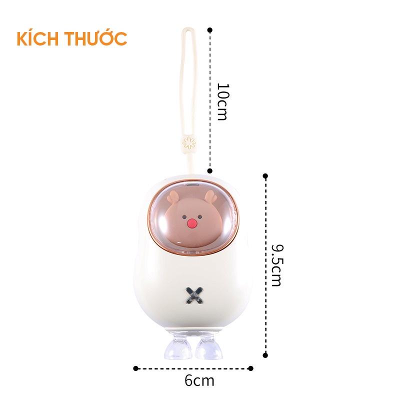 Máy Sưởi Mini Cầm Tay Đa Chức Năng Hình Chân Mèo So Cute - Quạt Sưởi Ấm Mini Thông Minh Nhỏ Gọn Bỏ Túi, Ấm Mọi Nơi