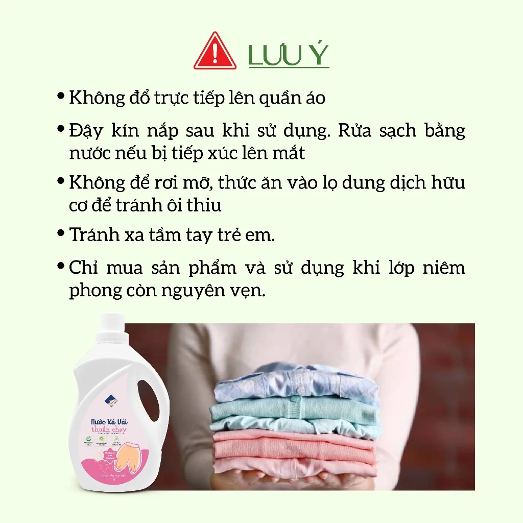 Nước Xả Vải Thuần Chay Hữu Cơ ECOCARE 2L - Hương hoa bưởi, PH cân bằng,  an toàn cho trẻ nhỏ
