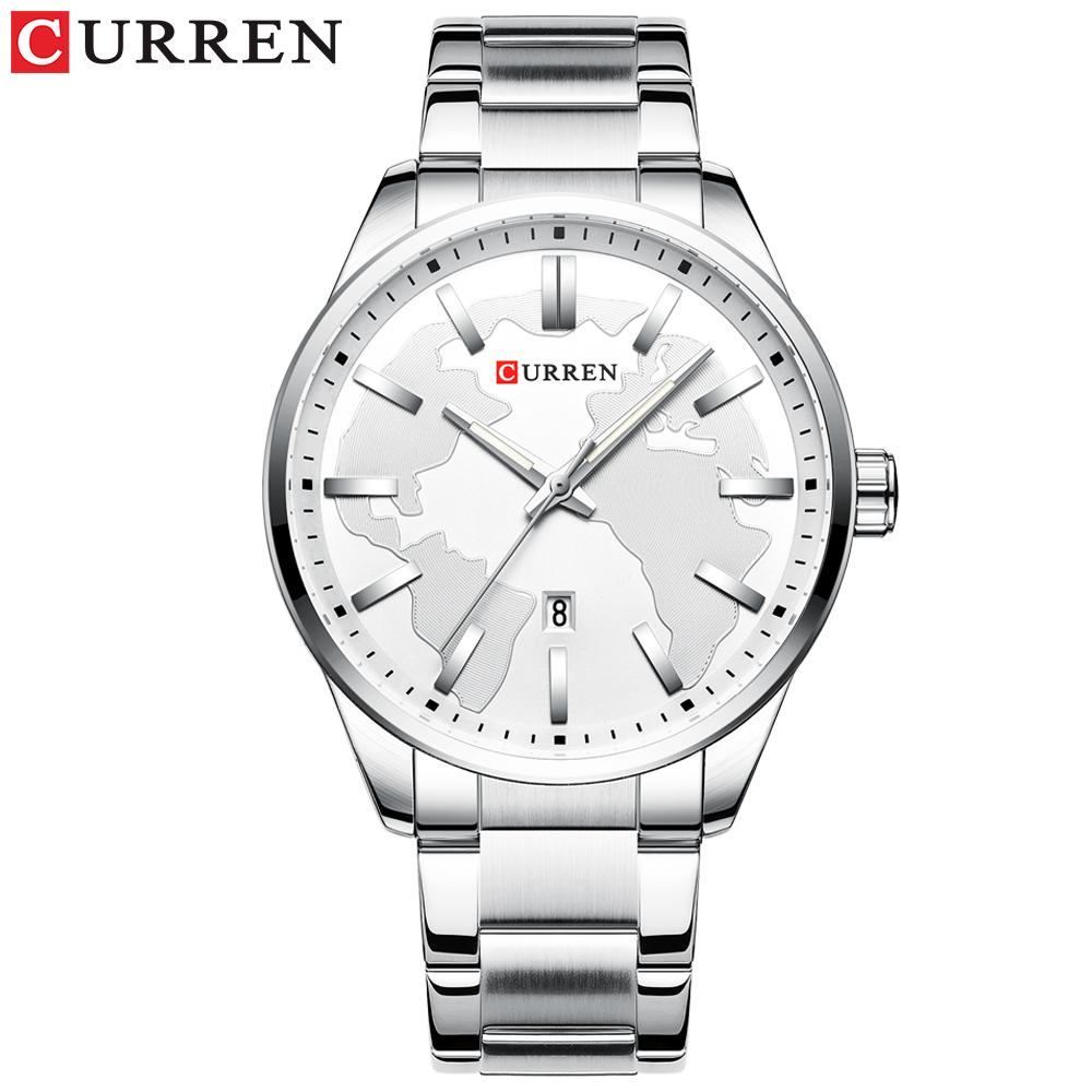 Đồng hồ Curren 8366 Nam bằng thép không gỉ thạch anh