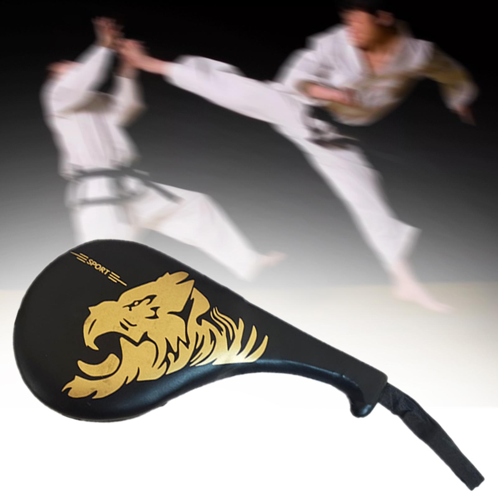 Taekwondo Kick Pad for Kickboxing Practicing High and Low Kicks Kids Adult