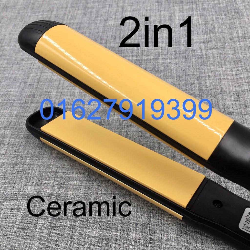 Máy duỗi tóc,uốn tóc cao cấp 2in1 119