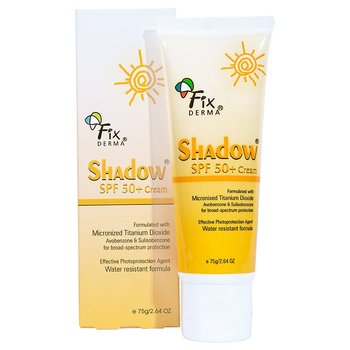 Kem chống nắng Fixderma Shadow SPF 50+ Cream (75g)