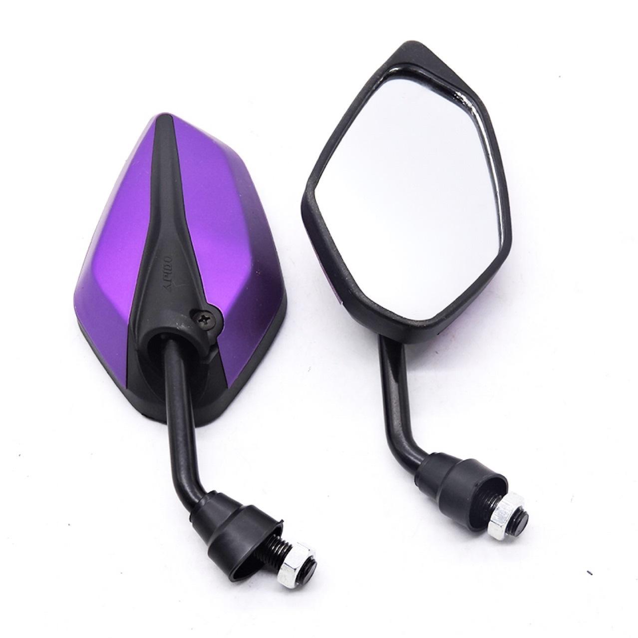 Giá thấp nhất gương chiếu hậu xe máy xe điện xe tay ga sửa đổi Fuxi ma lửa Mavericks mini đa năng đảo chiều gương phản xạ
