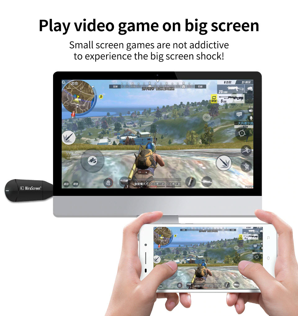MiraScreen K6 - HDMI Không Dây - Thiết Bị HDMI Không Dây Mirascreen Kết Nối Điện Thoại,Máy Tính, Tivi Chất Lượng 4K Đạt Chuẩn Hiện Đại Đảm Bảo Chất Lượng Truyền Tải Luôn Ổn Định Và Nhanh Chóng - Phá Bỏ Mọi Giới Hạn Công Nghệ - Hàng Chính Hãng