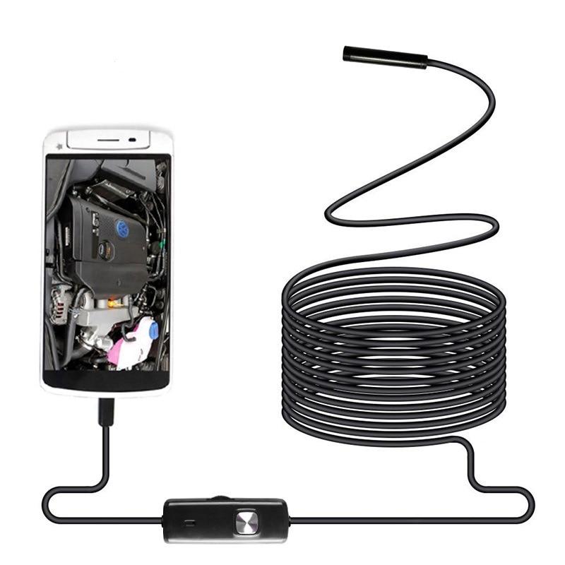 Camera nội soi lớp MM Camera nội soi công nghiệp mini chống nước linh hoạt cho điện thoại di động có thể điều chỉnh