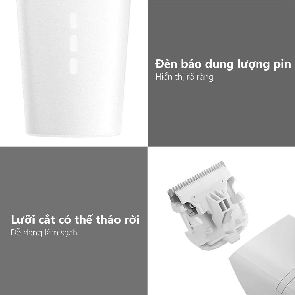 Tông Đơ Cắt Tóc Enchen Boost 2 pin sạc mạnh mẽ, bo góc mềm mại