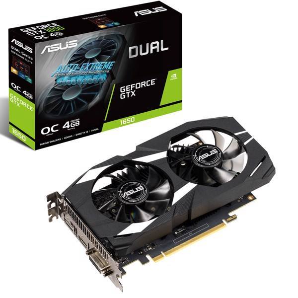 Card Màn Hình Asus Dual GTX 1650 OC 4G -  Hàng chính hãng