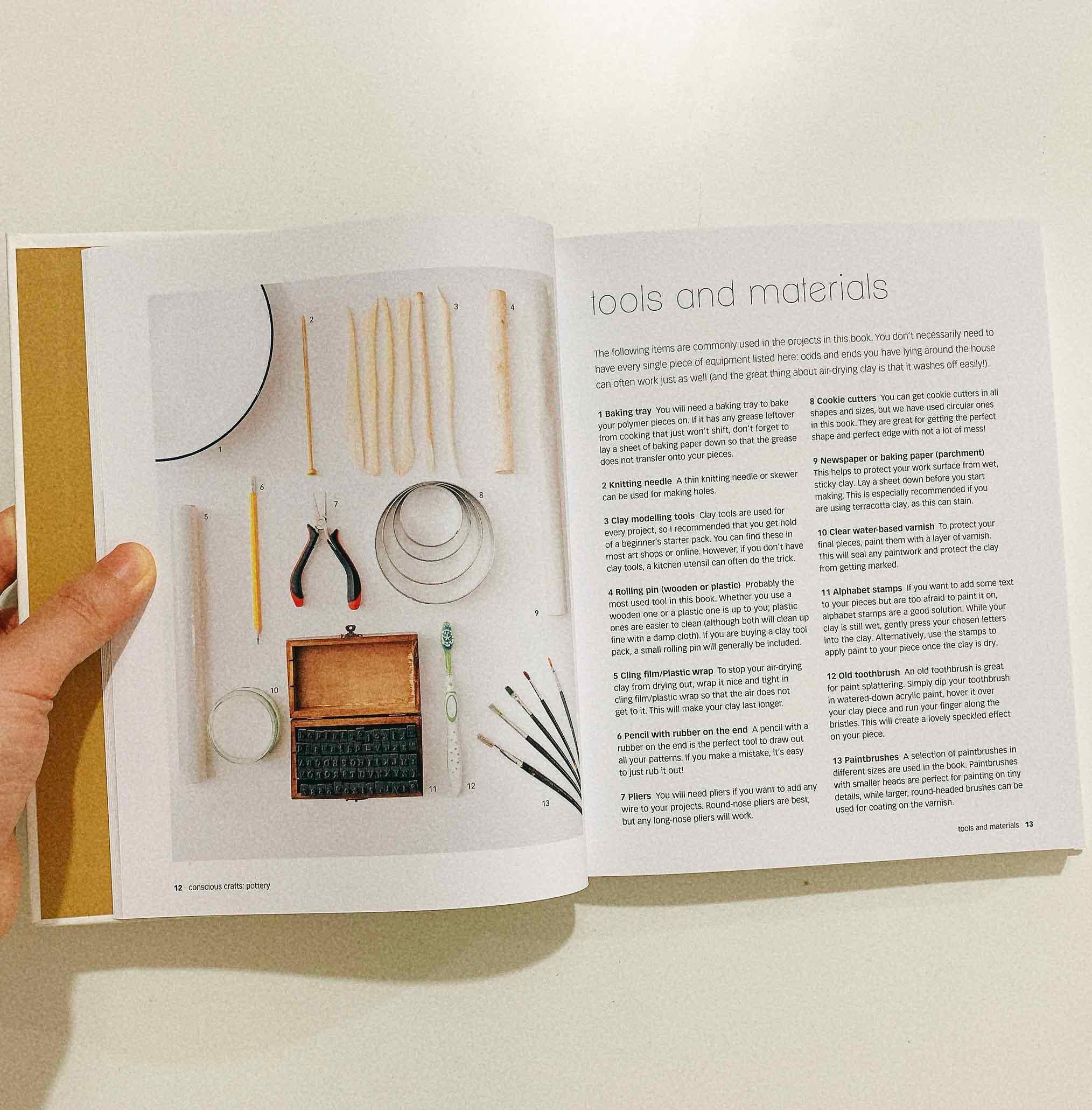 Conscious Crafts: Pottery : 20 mindful makes to reconnect head, heart & hands