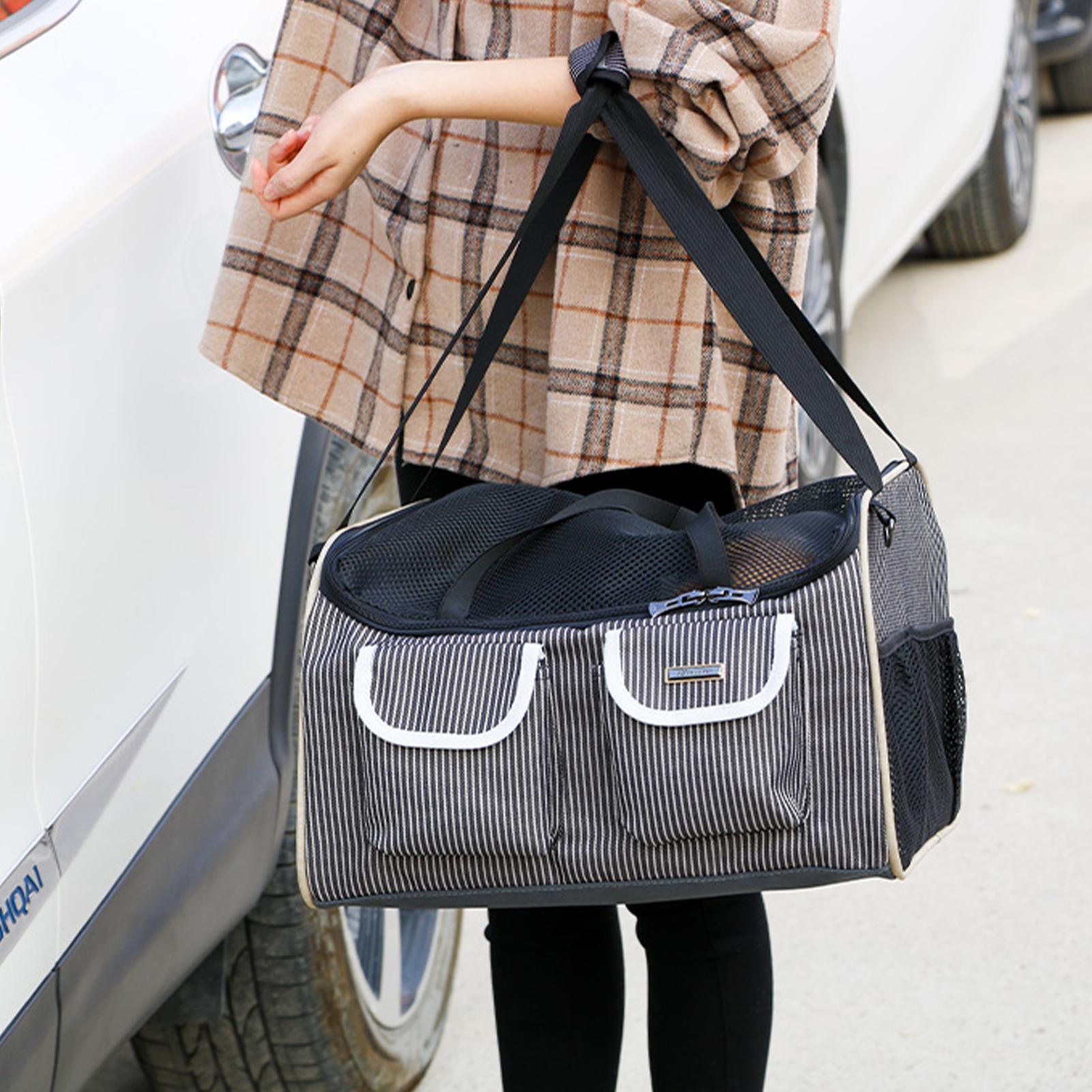 Túi sách thiết kế 2 trong 1 vừa chiếc túi xách và túi xe hơi cho thú cưng