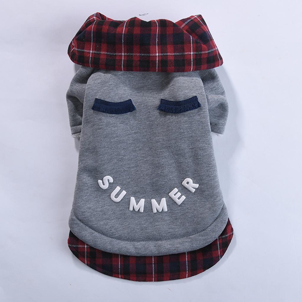 Dog Autumn Winter Warm Cotton Coat For Small Medium Dogs Puppies