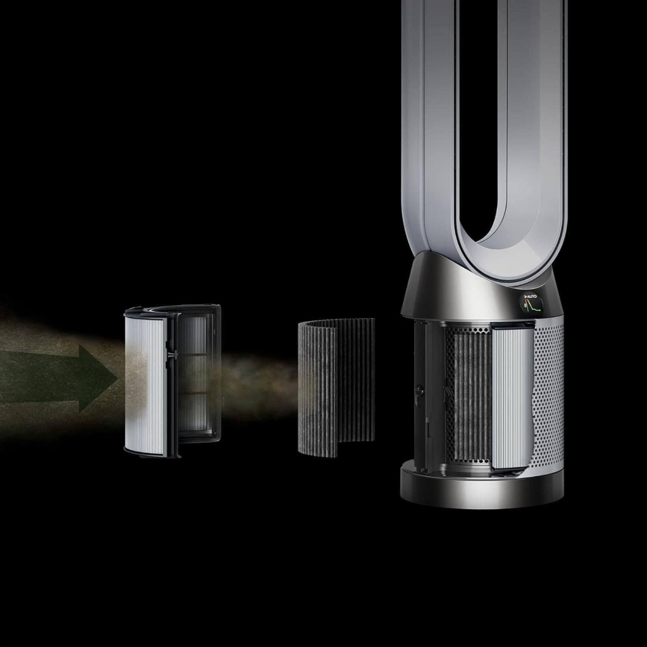 Quạt Không cánh kèm lọc không khí Dyson TP10 Model mới của Dyson 2023 Hàng chính hãng