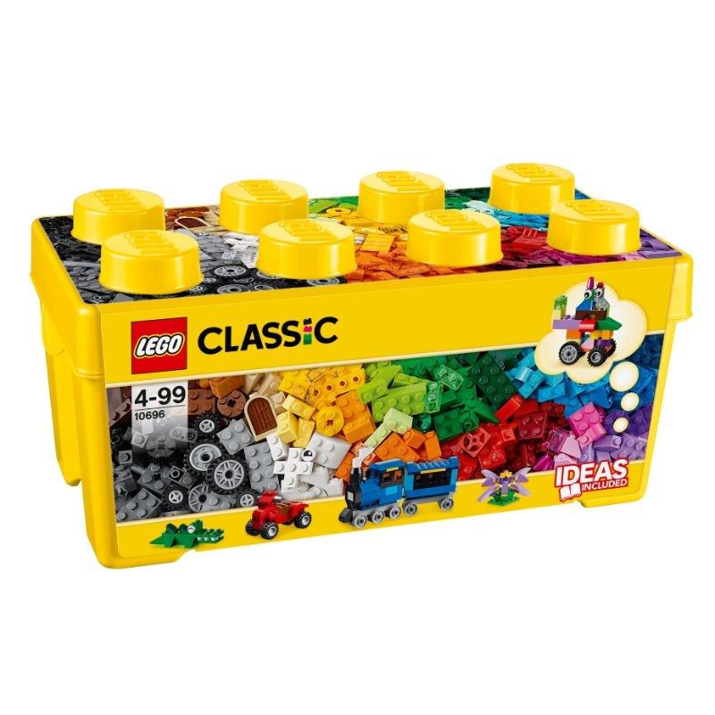 Đồ Chơi Lắp Ráp LEGO CLASSIC Thùng Gạch Trung Classic Sáng Tạo 10696 (484 chi tiết)