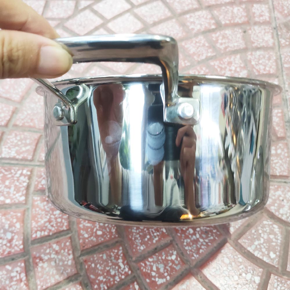 Bộ 4 nồi và 1 chống dính BlackCube 3 lớp đáy liền inox 304 Fivestar Plus nắp kính công nghệ chống trầy xước, dùng được mọi bếp