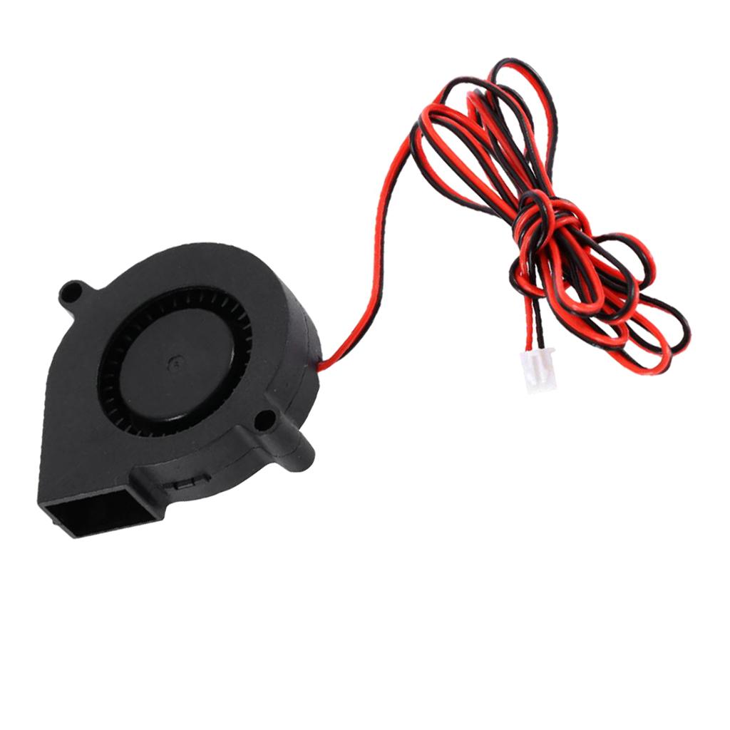 5 Chiếc DC 24V 50 Mm Chịu Lực Làm Mát Máy Thổi Xuyên Tâm Quạt 3D Máy In