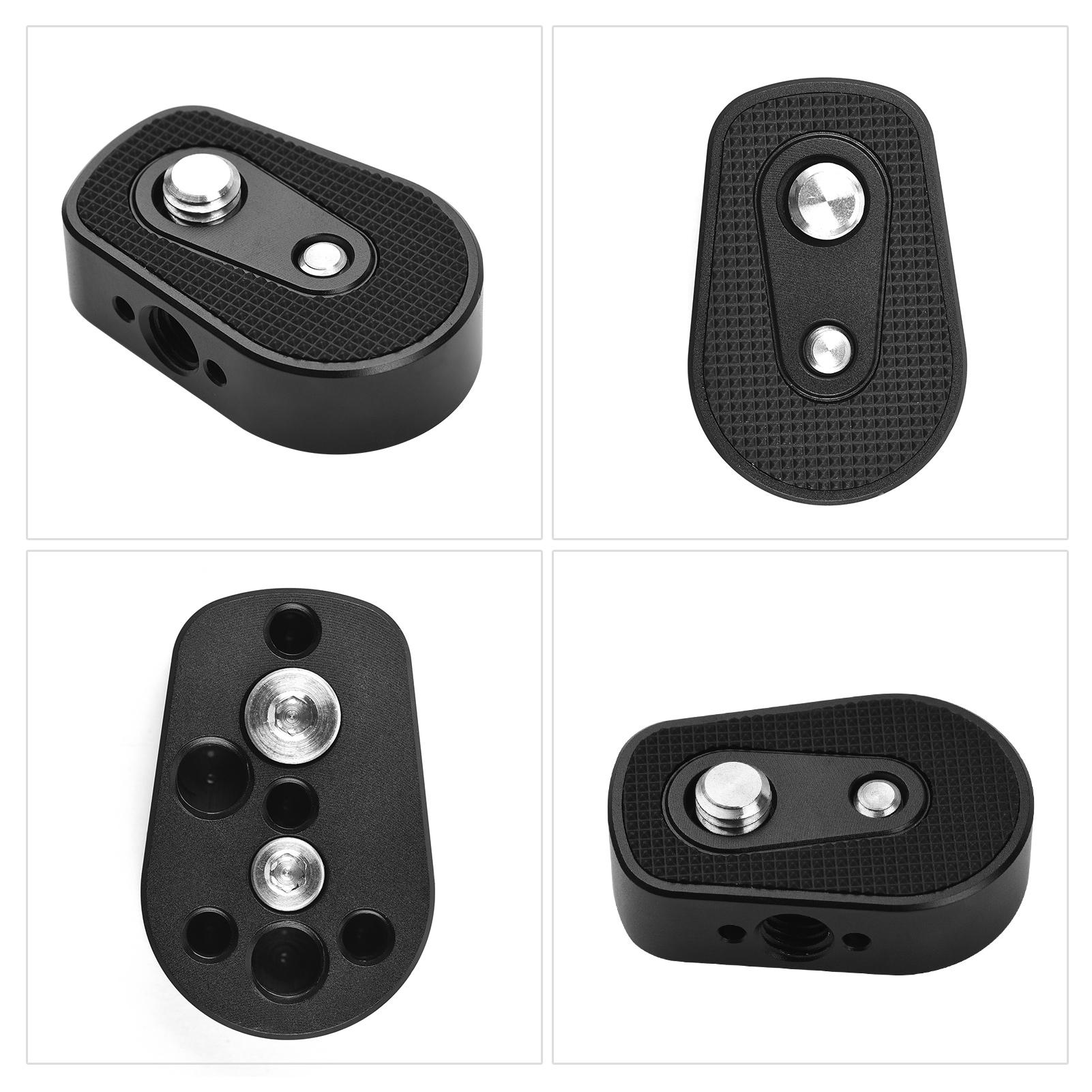 Tấm gắn mở rộng phía dưới với phụ kiện ổn định lỗ ren 1/4 inch & 3/8 inch