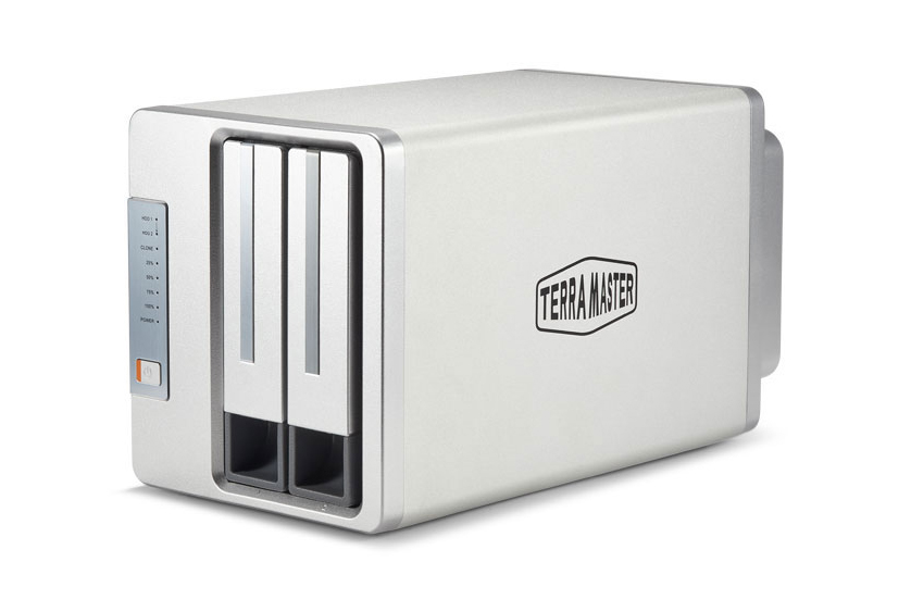 DAS TerraMaster D2 Clone USB 3.1 Type-C, 550MB/s, 2 khay ổ cứng - Hàng chính hãng