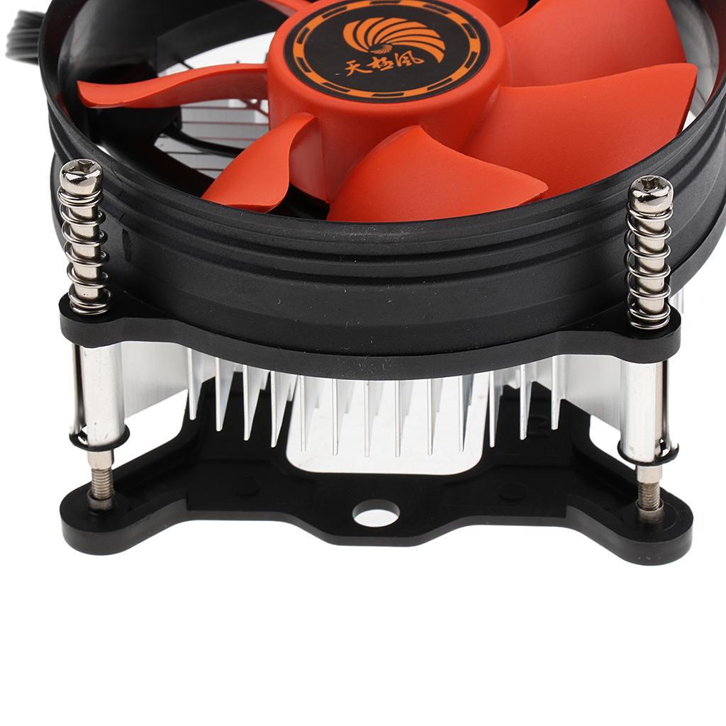 Aluminum Hydraulic CPU  Fans   for  LGA775/1155