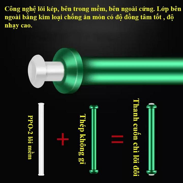 Vỉ Thanh Cuốn Chì Câu Cá Chuyên Dụng Câu Đơn Câu Đài Cao Cấp PK5-A