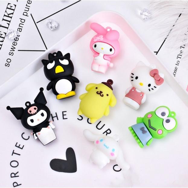 Mô hình Kitty và các bạn Cartoon Network dễ thương làm móc khóa, dán Jibbitz, DIY